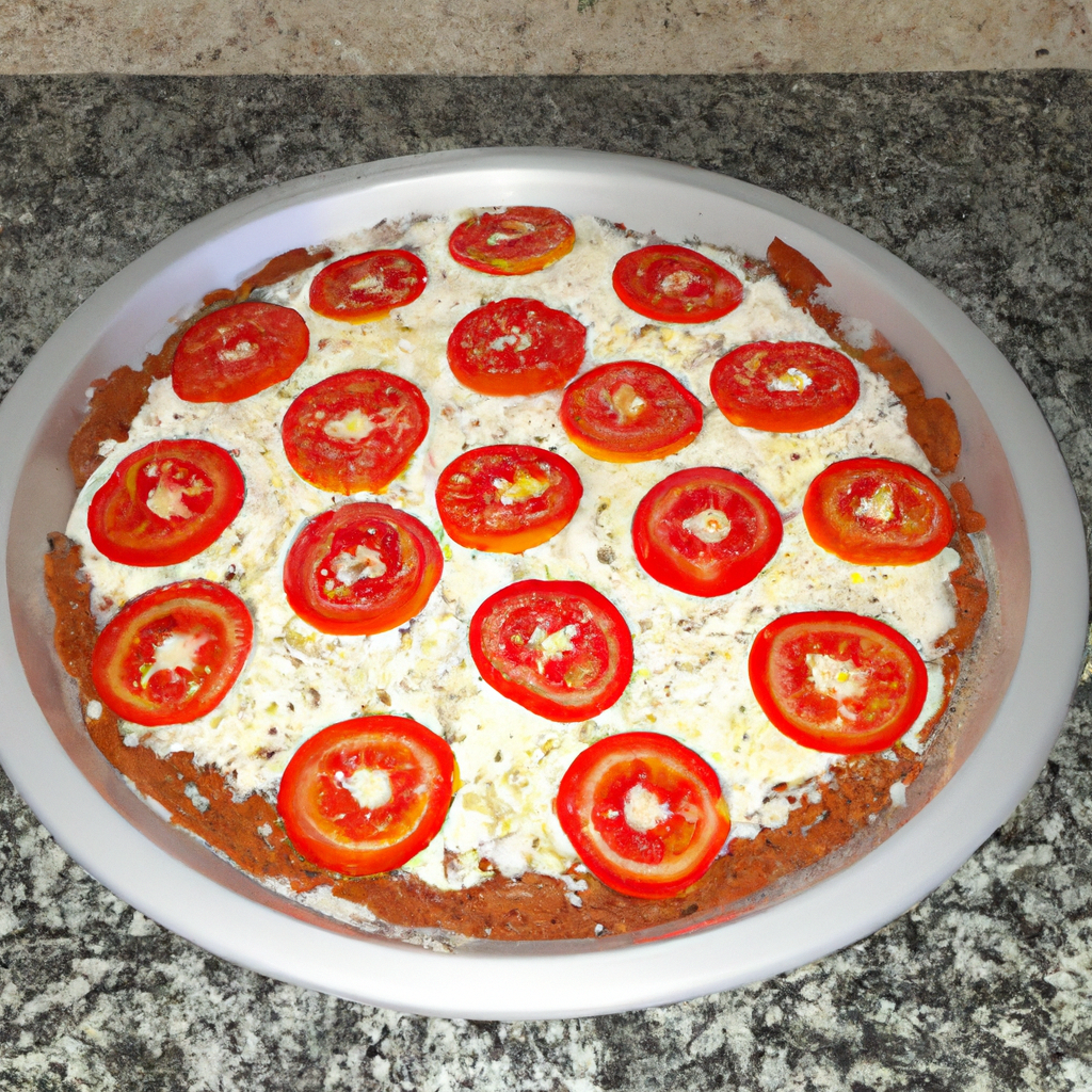 foto da receita Pizza de mussarela de búfala