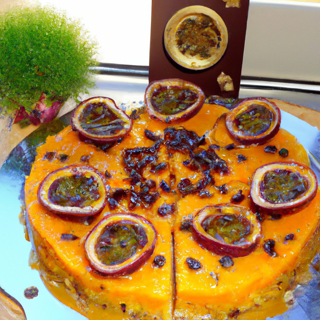 foto da receita Bolo de maracujá