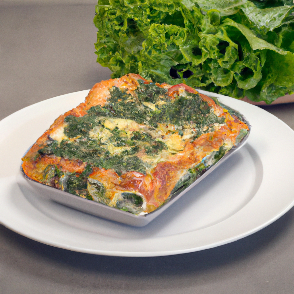 foto da receita Pastel de forno de escarola com ricota