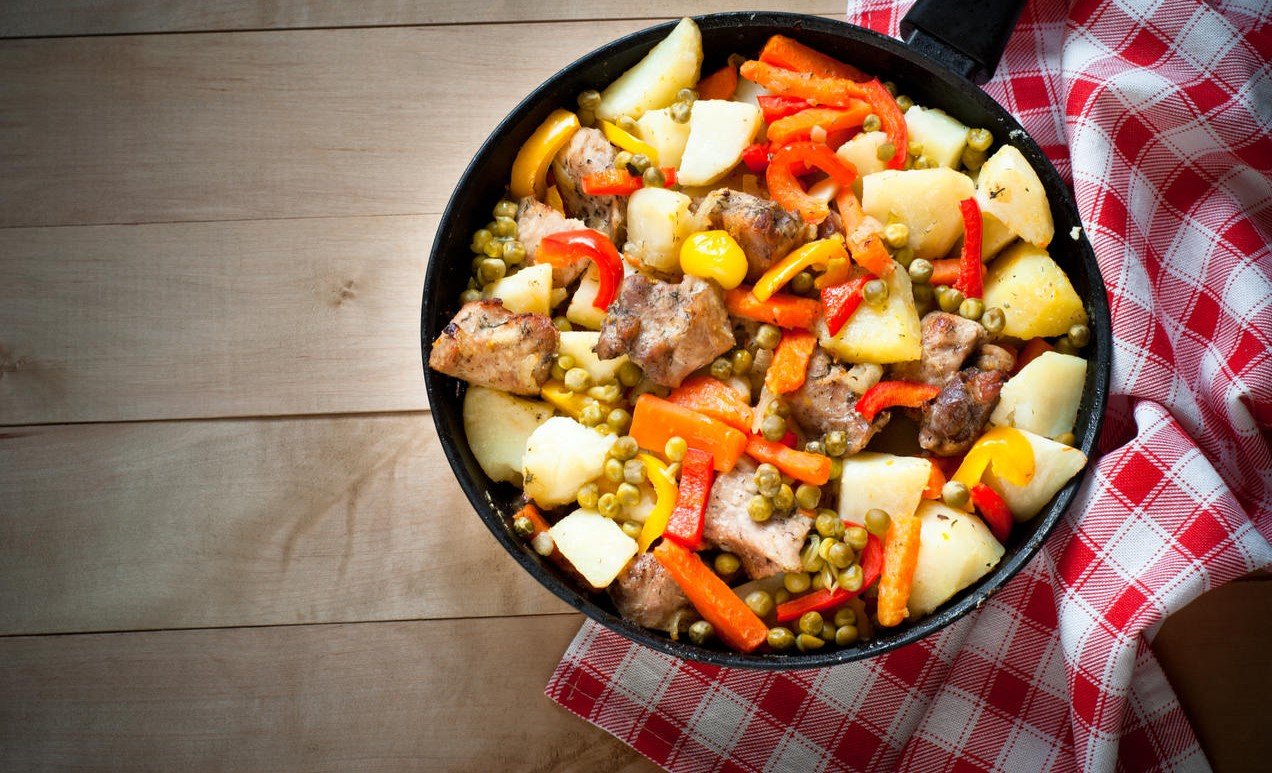 foto da receita Carne colorida