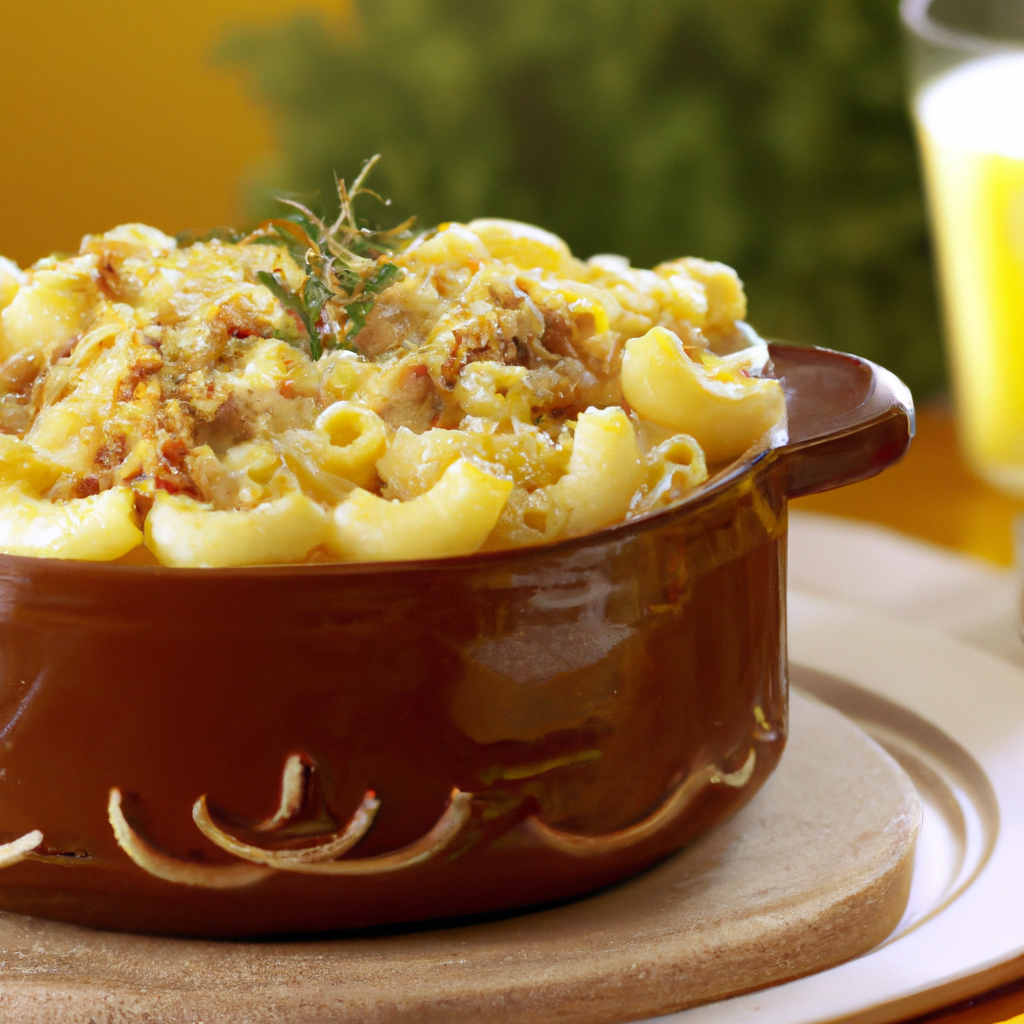 foto da receita Macarrão parafuso ao forno