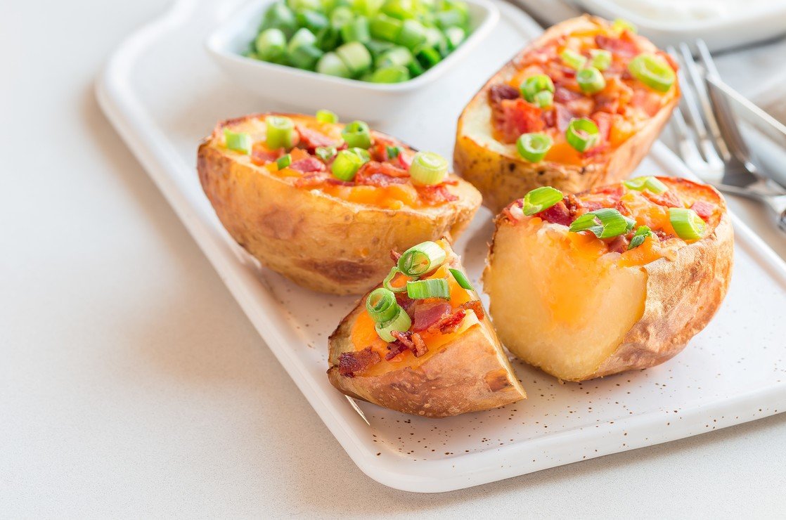 foto da receita Batata recheada com legumes