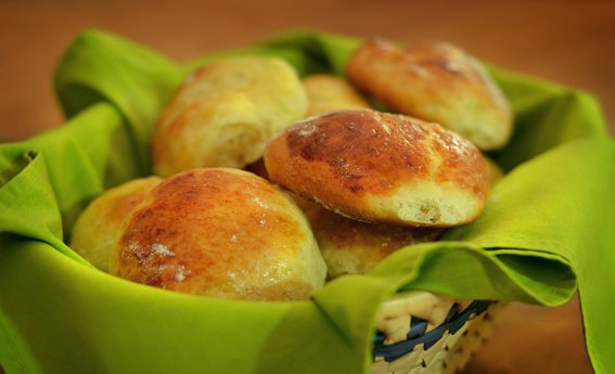 foto da receita Pão com cebola