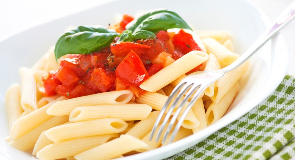 foto da receita Penne ao molho pomodoro