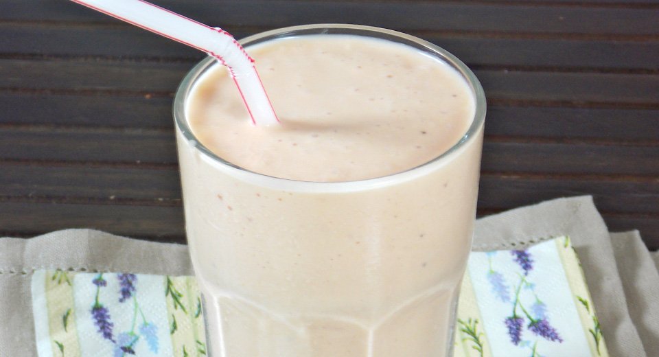 foto da receita Smoothie de goiaba com banana