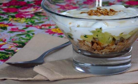 foto da receita Taça trifásica crocante