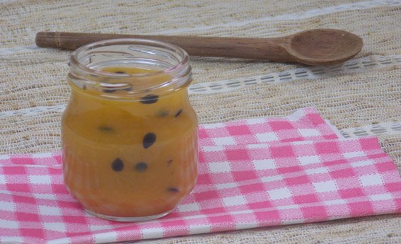 foto da receita Geleia de frutas amarelas