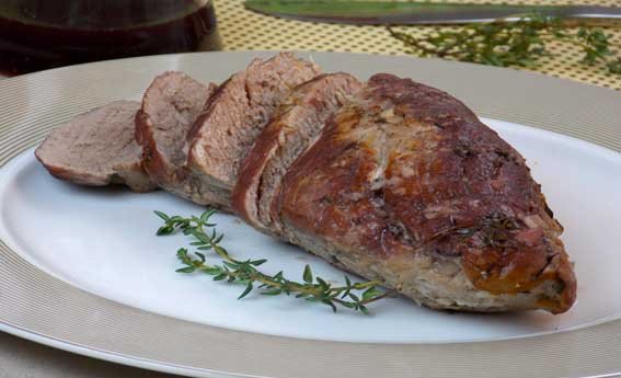 foto da receita Filé mignon suíno com tomilho