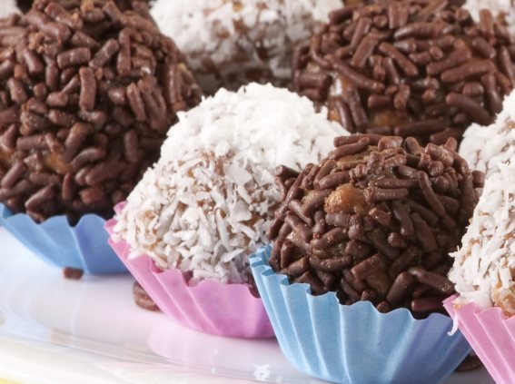 foto da receita Brigadeiro de soja