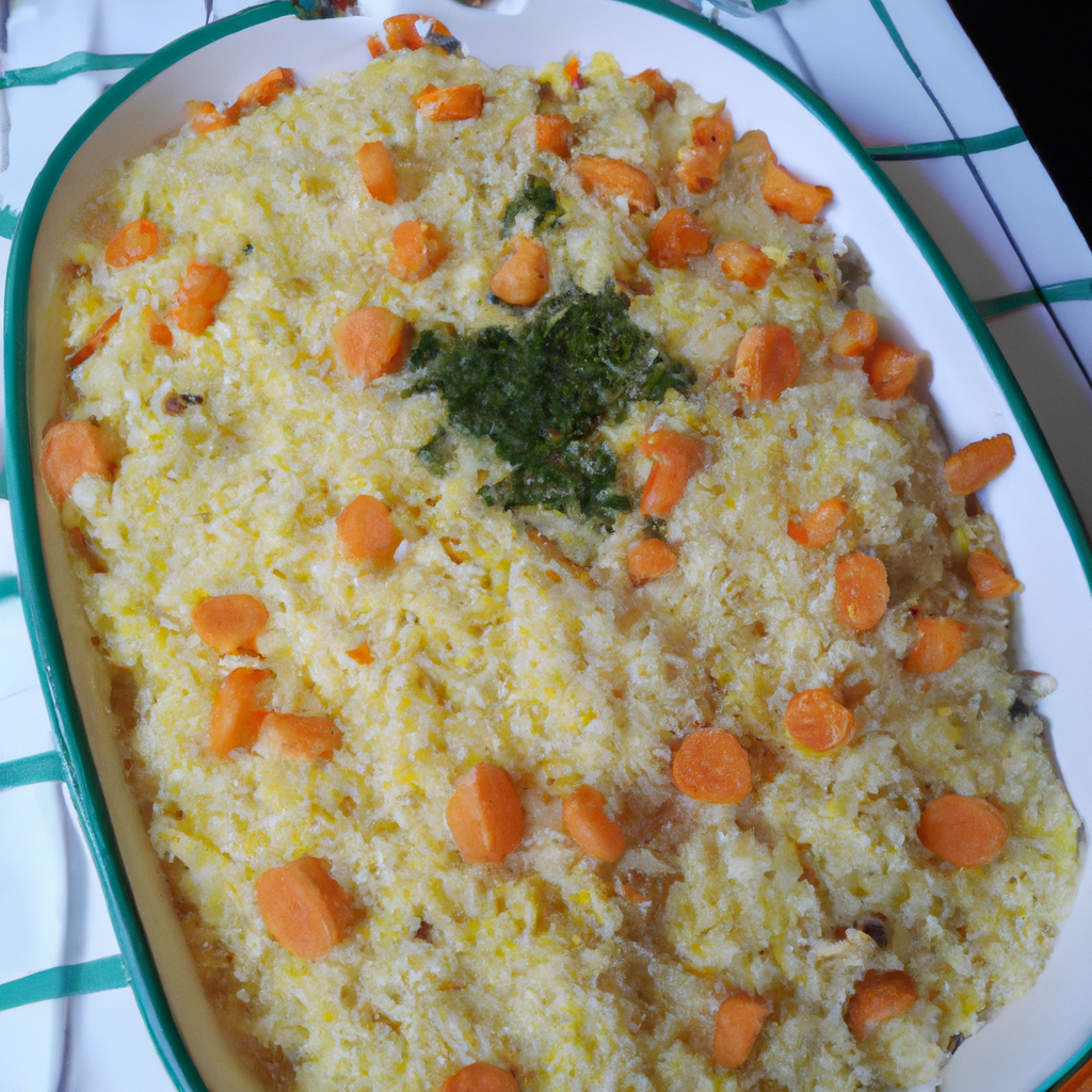 foto da receita Arroz com Cenoura e Castanha