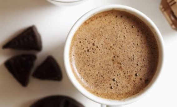 foto da receita Chocolate quente temperado com laranja 