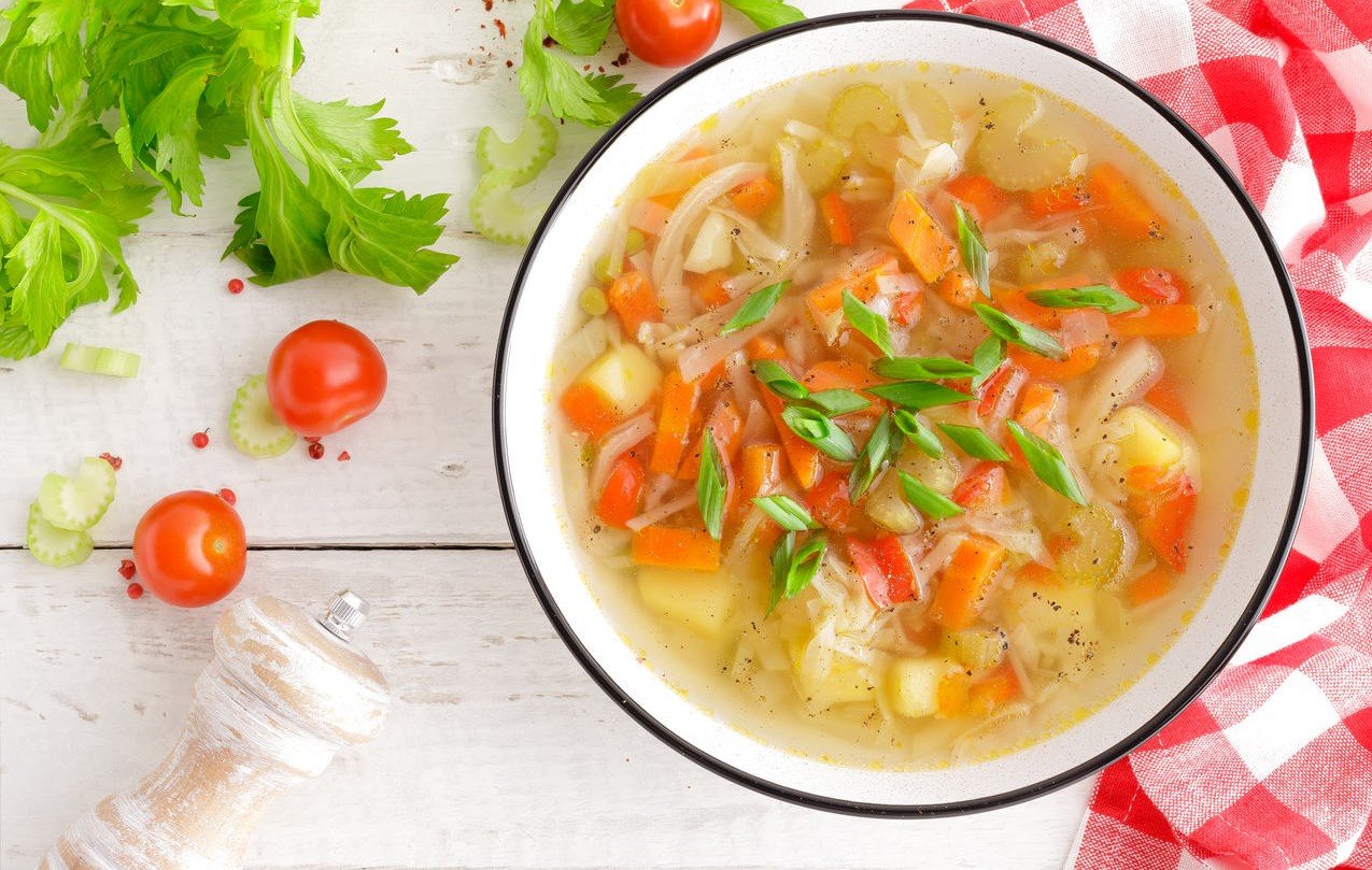 foto da receita Sopa de legumes