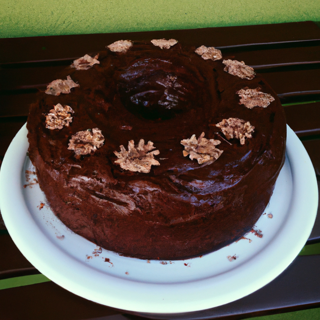 foto da receita Bolo de festa de chocolate