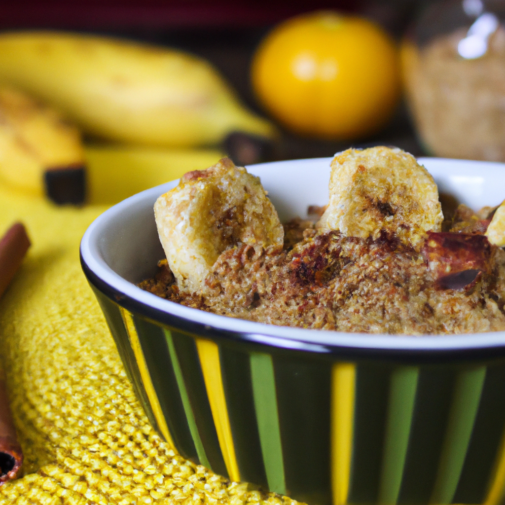 foto da receita Crumble de banana com canela