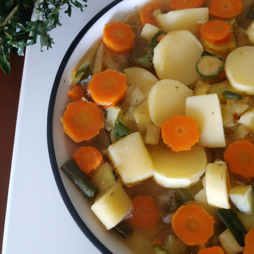 foto da receita Cozido de Legumes com Soja