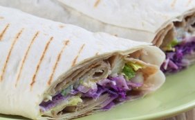 foto da receita Wrap de atum