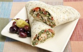 foto da receita Wrap vegetariano