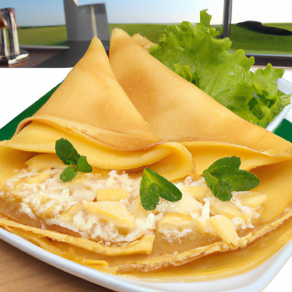 foto da receita Crepe de palmito