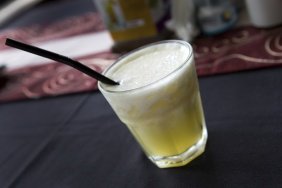 foto da receita Suco de abacaxi gaseificado