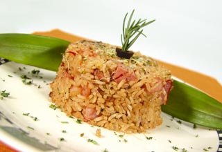 foto da receita Arroz integral de forno