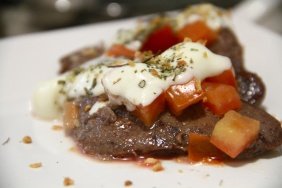 foto da receita Bife à pizzaiolo