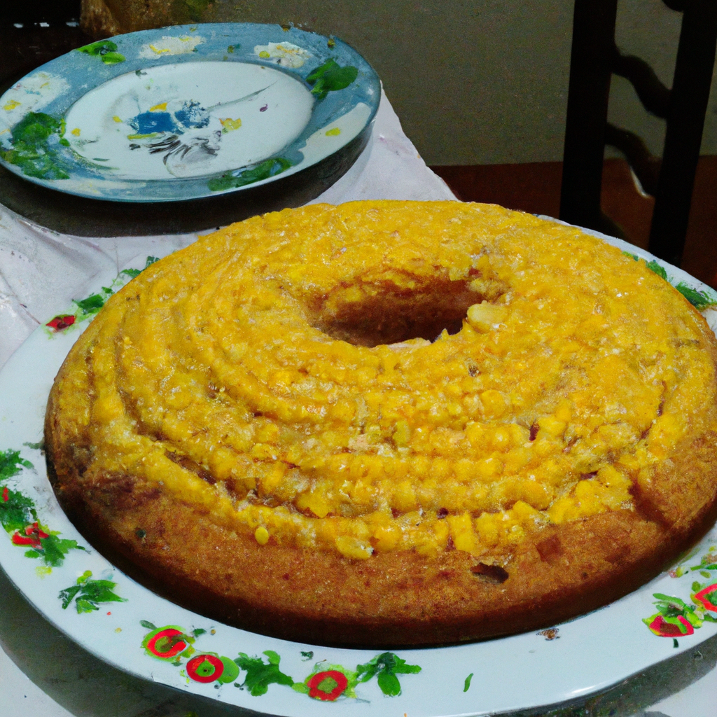 foto da receita Bolo de milho [Receita do embaixador]