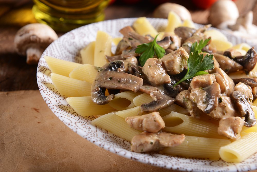 foto da receita Penne ao funghi