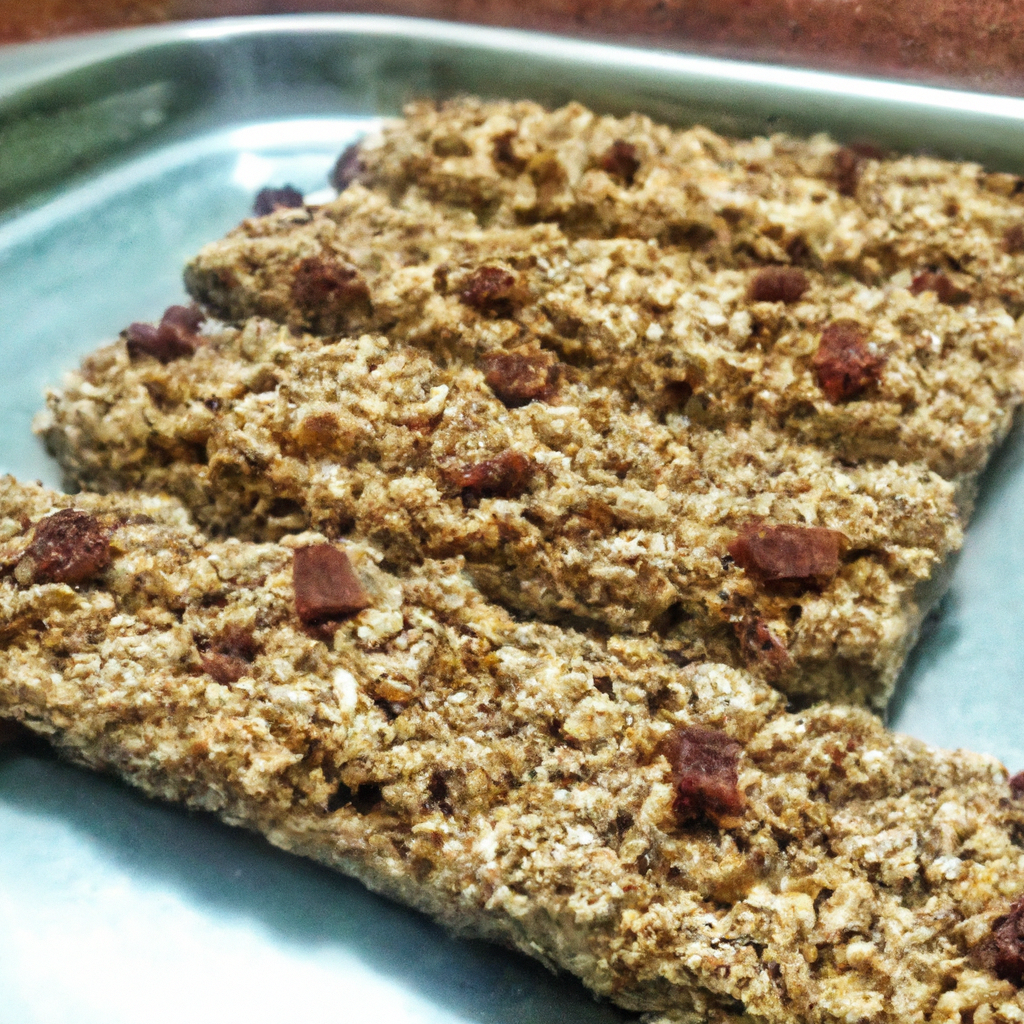 foto da receita Barrinha de cereais.