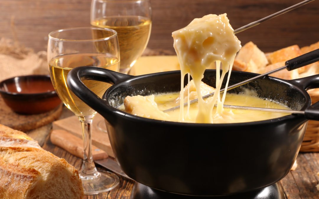 foto da receita Fondue de queijo simples  