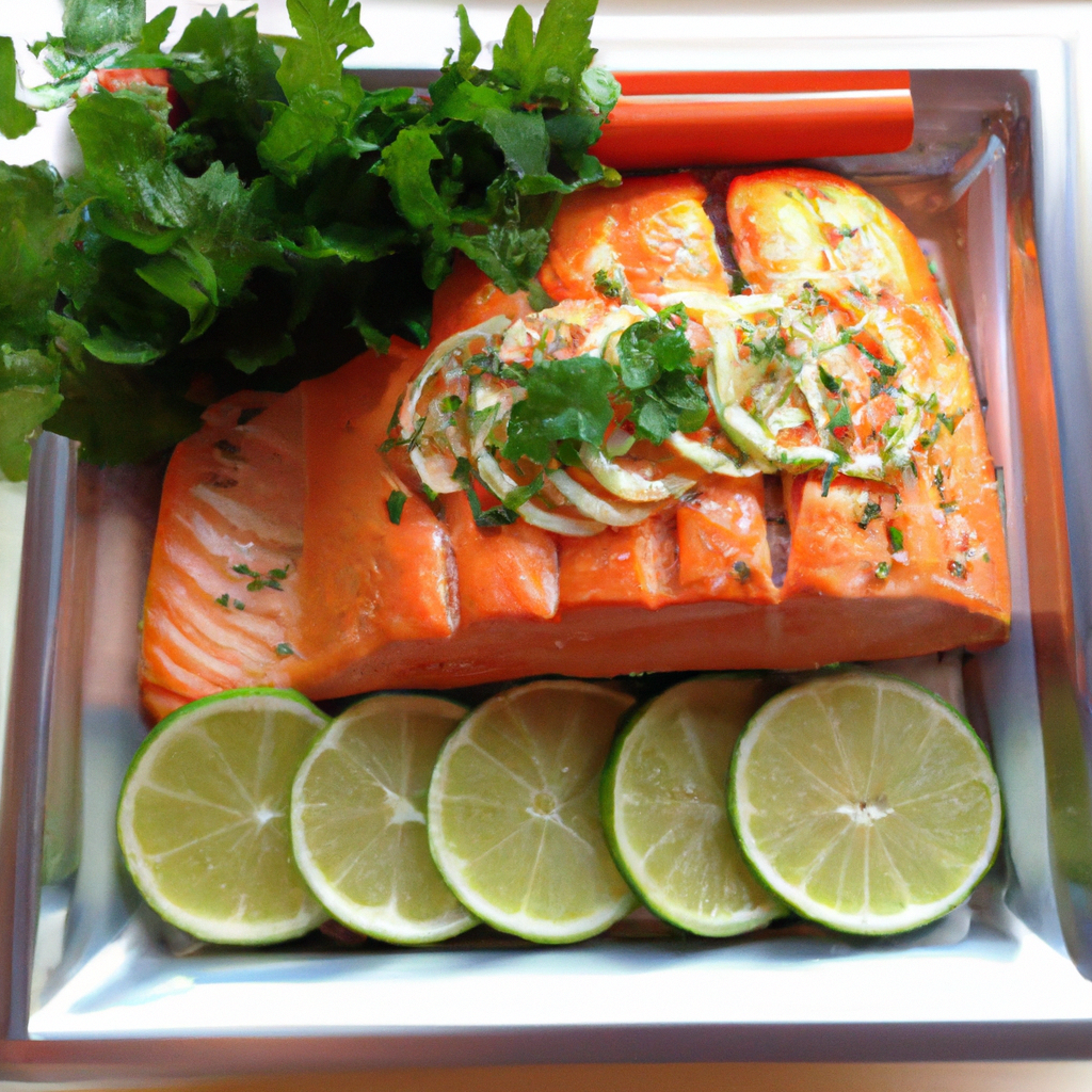 foto da receita Salmão grelhado com ervas