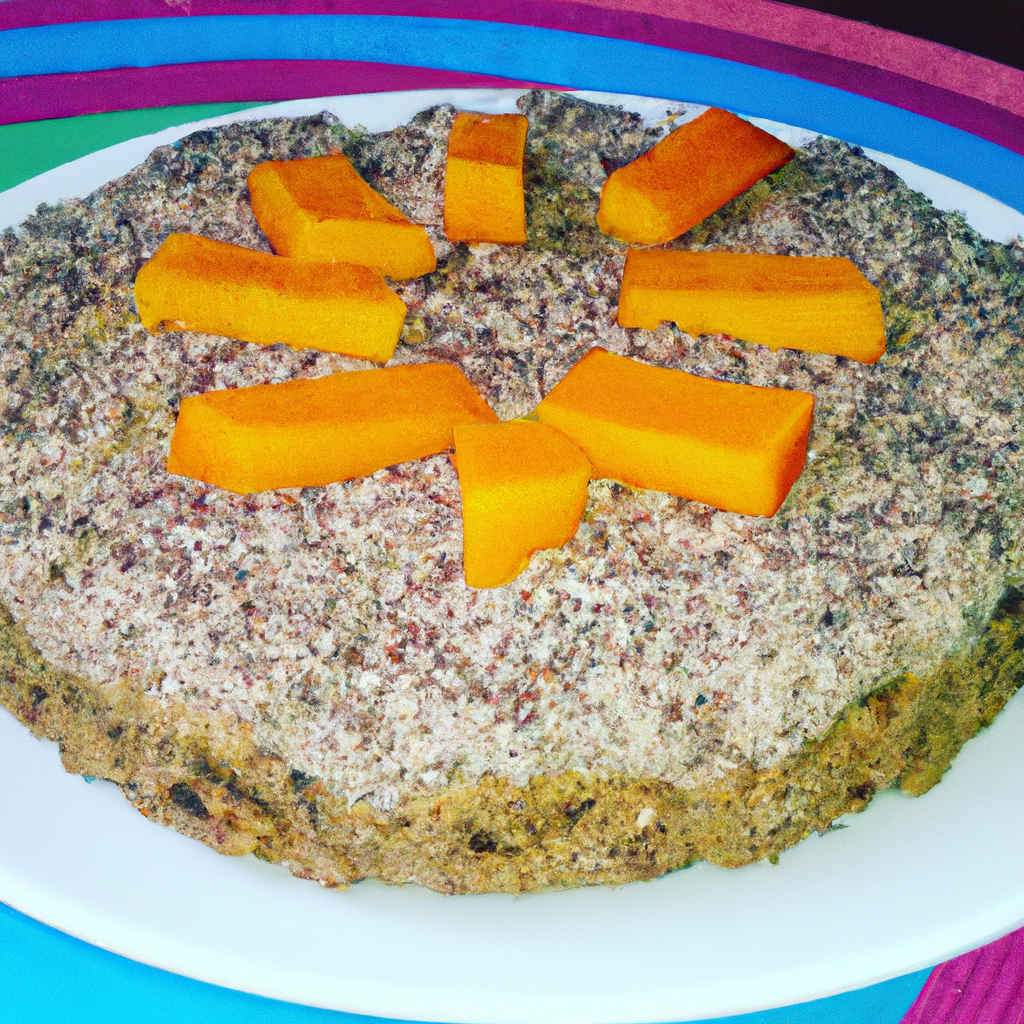 foto da receita Torta de biscoito integral com mamão