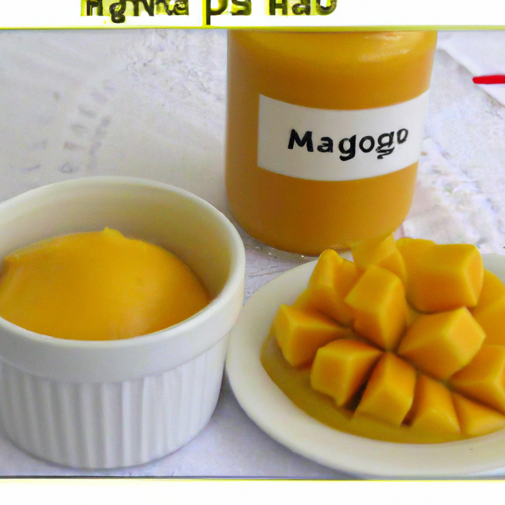 foto da receita Creme de manga