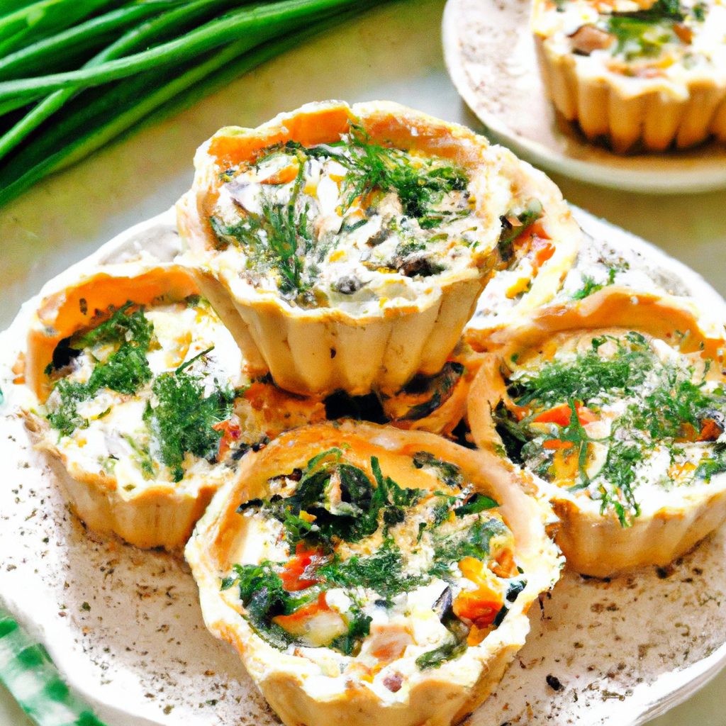 foto da receita Miniquiche de vegetais