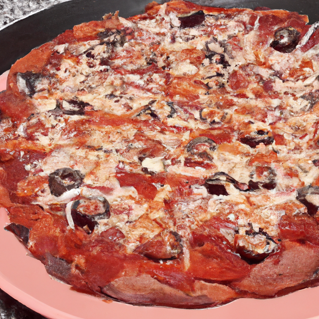 foto da receita Pizza de mussarela