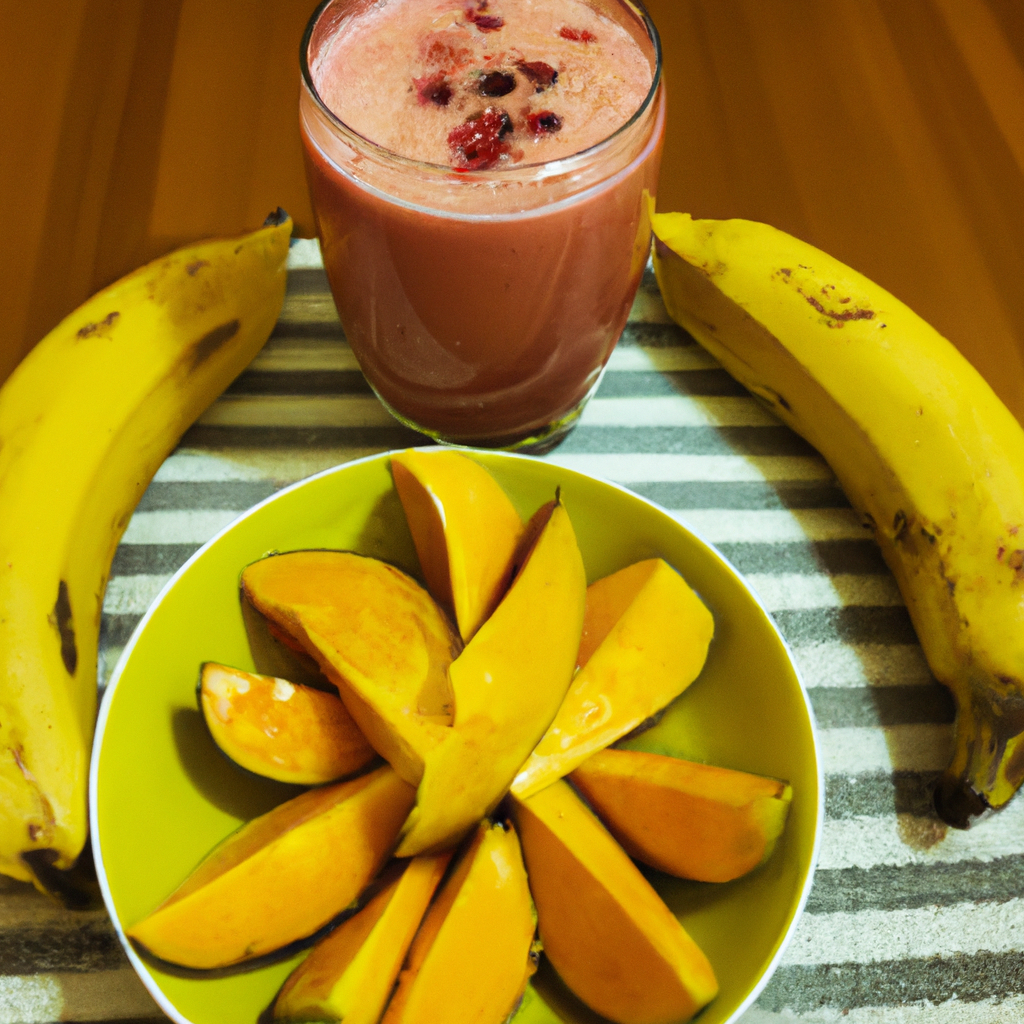 foto da receita Vitamina (mamão,  maçã,  banana,  leite e açúcar)