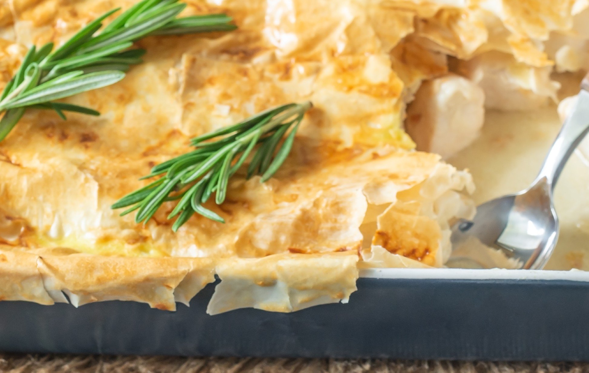 foto da receita Torta de frango com brócolis