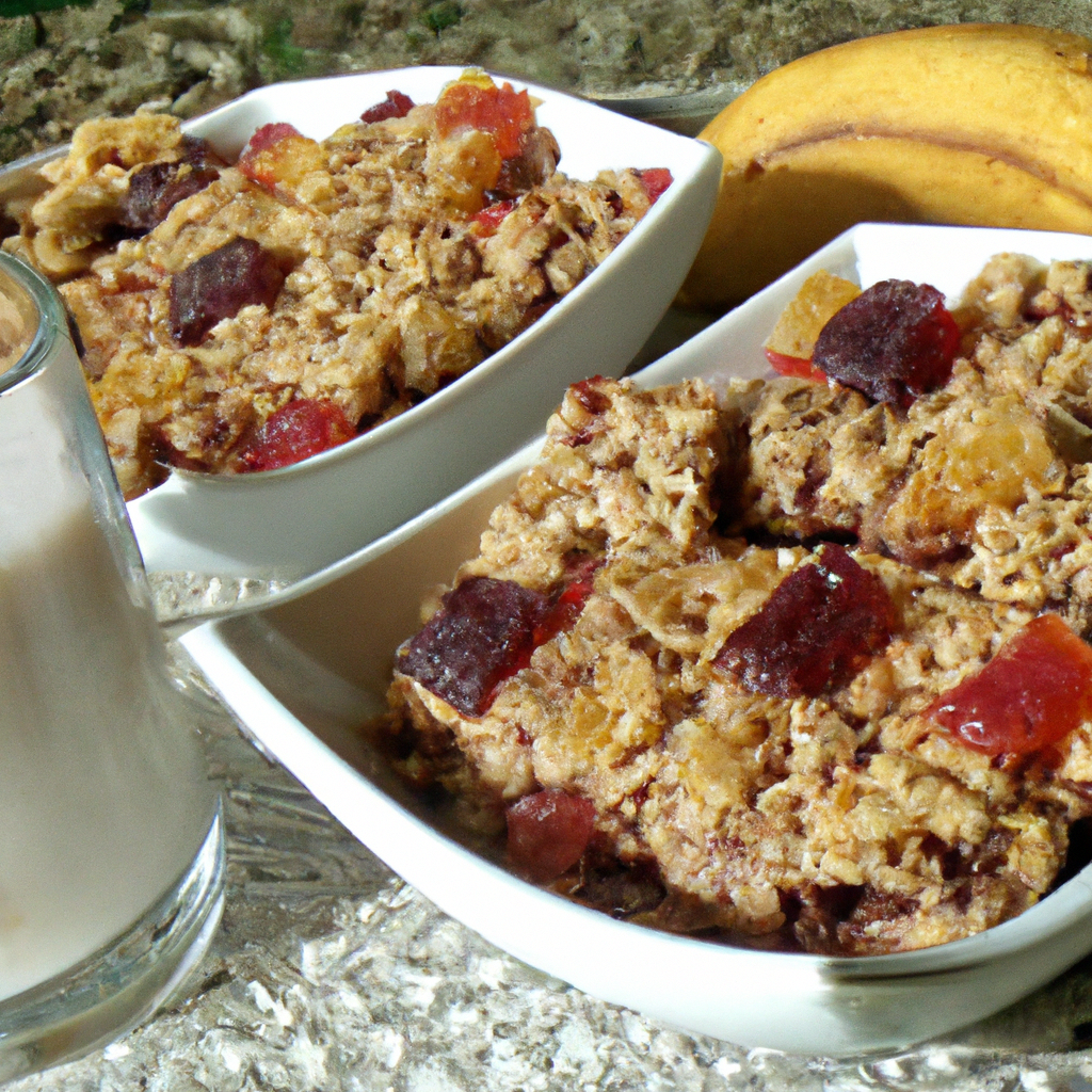 foto da receita Barra de cereal