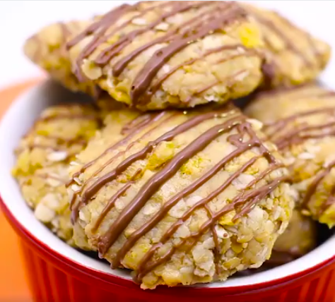 foto da receita Cookie light sem fogão