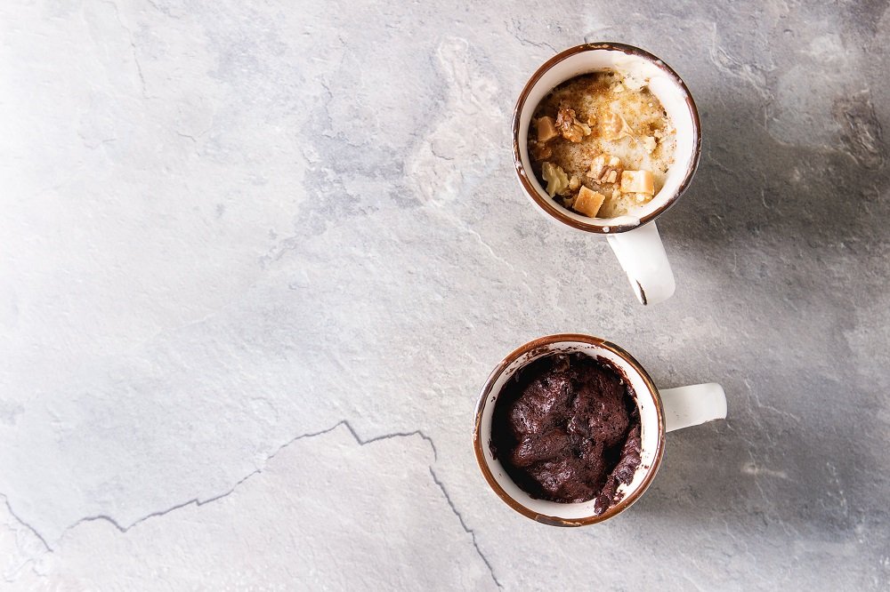 foto da receita Bolo de caneca low carb