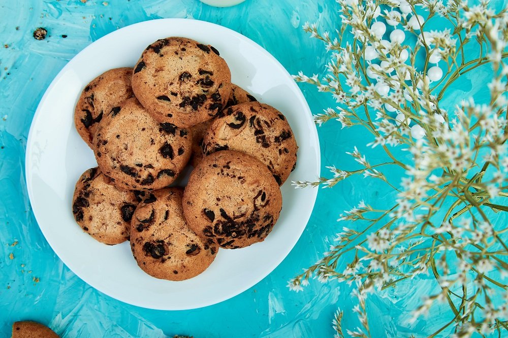 foto da receita Cookie com coco low carb