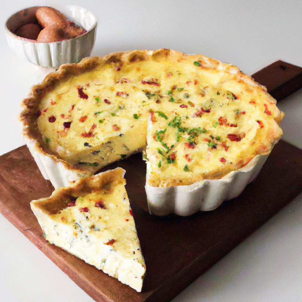 foto da receita Quiche de queijo