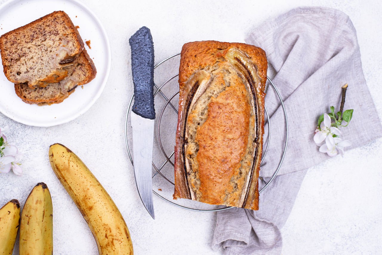 foto da receita Bolo de banana low carb