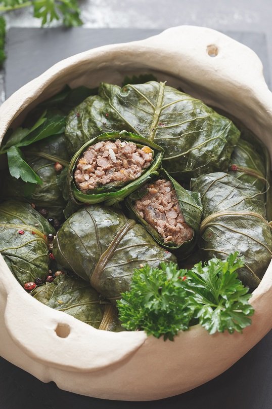 foto da receita Rolinhos de couve