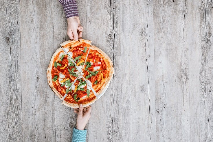 foto da receita Pizza com massa de tapioca