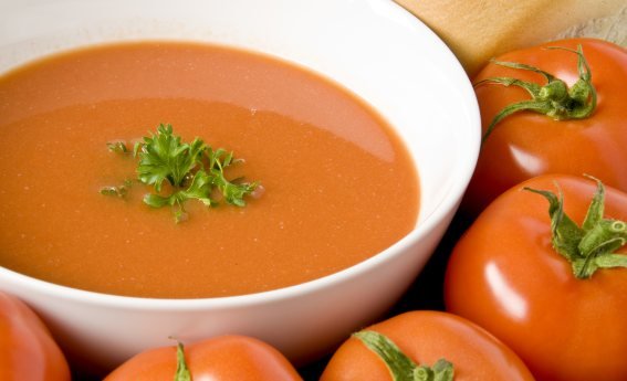 foto da receita Sopa de tomate