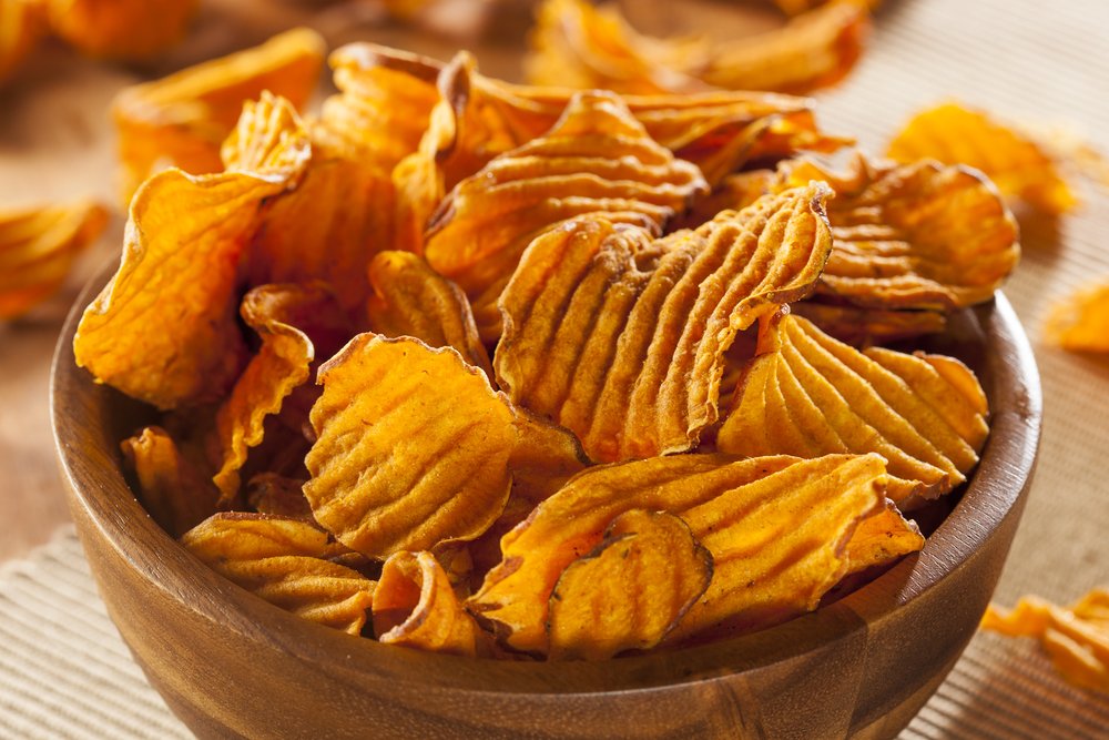 foto da receita Chips de Batata Doce