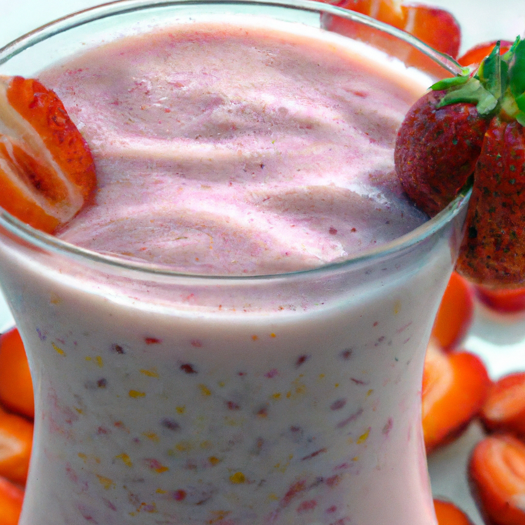 foto da receita Smoothie com leite em pó