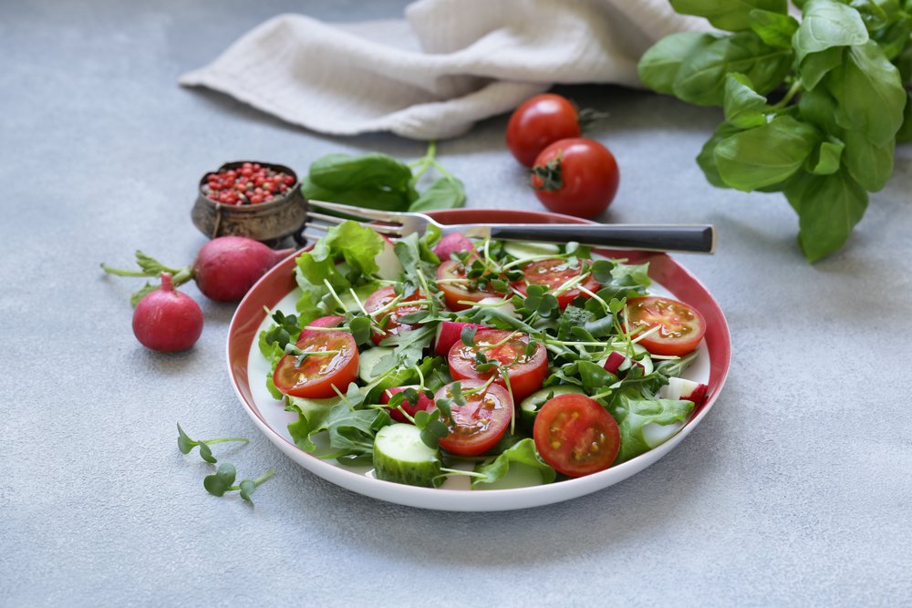 foto da receita Salada detox horta