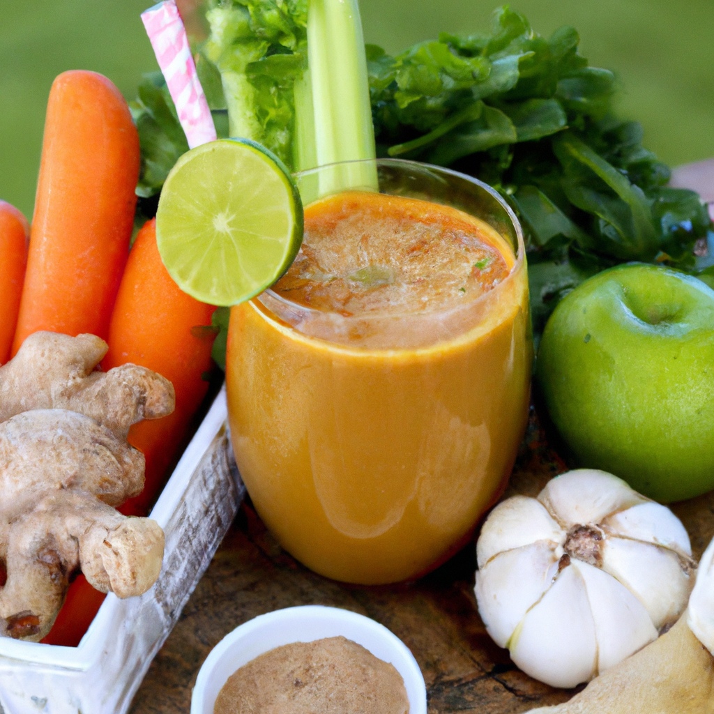 foto da receita Suco detox para reduzir gordura localizada 