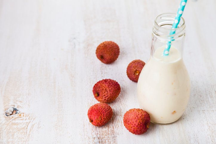 foto da receita Lassi de Lichia